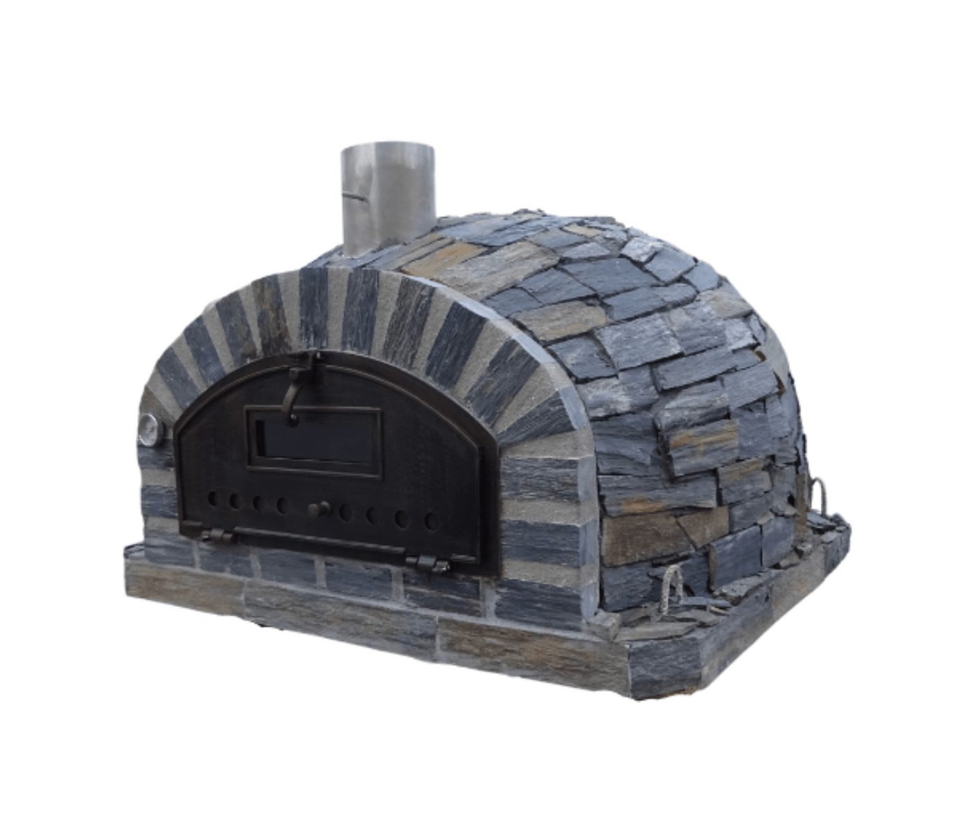 Authentic Pizza Ovens Lisboa Built-In Wood Burning Pizza Oven & Reviews